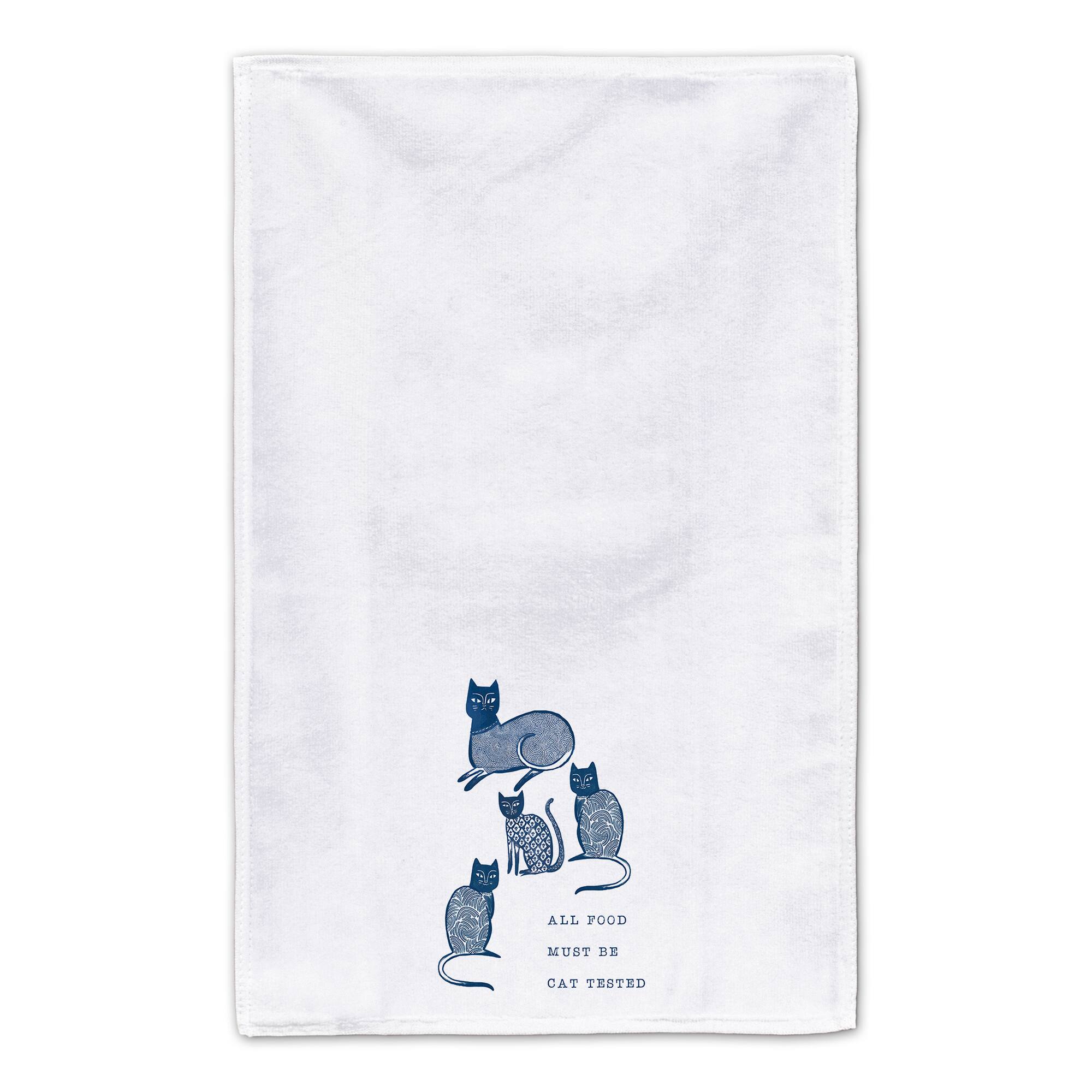 All Food Must be Tested Tea Towel Set